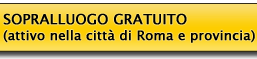 Sopralluogo Roma e provincia